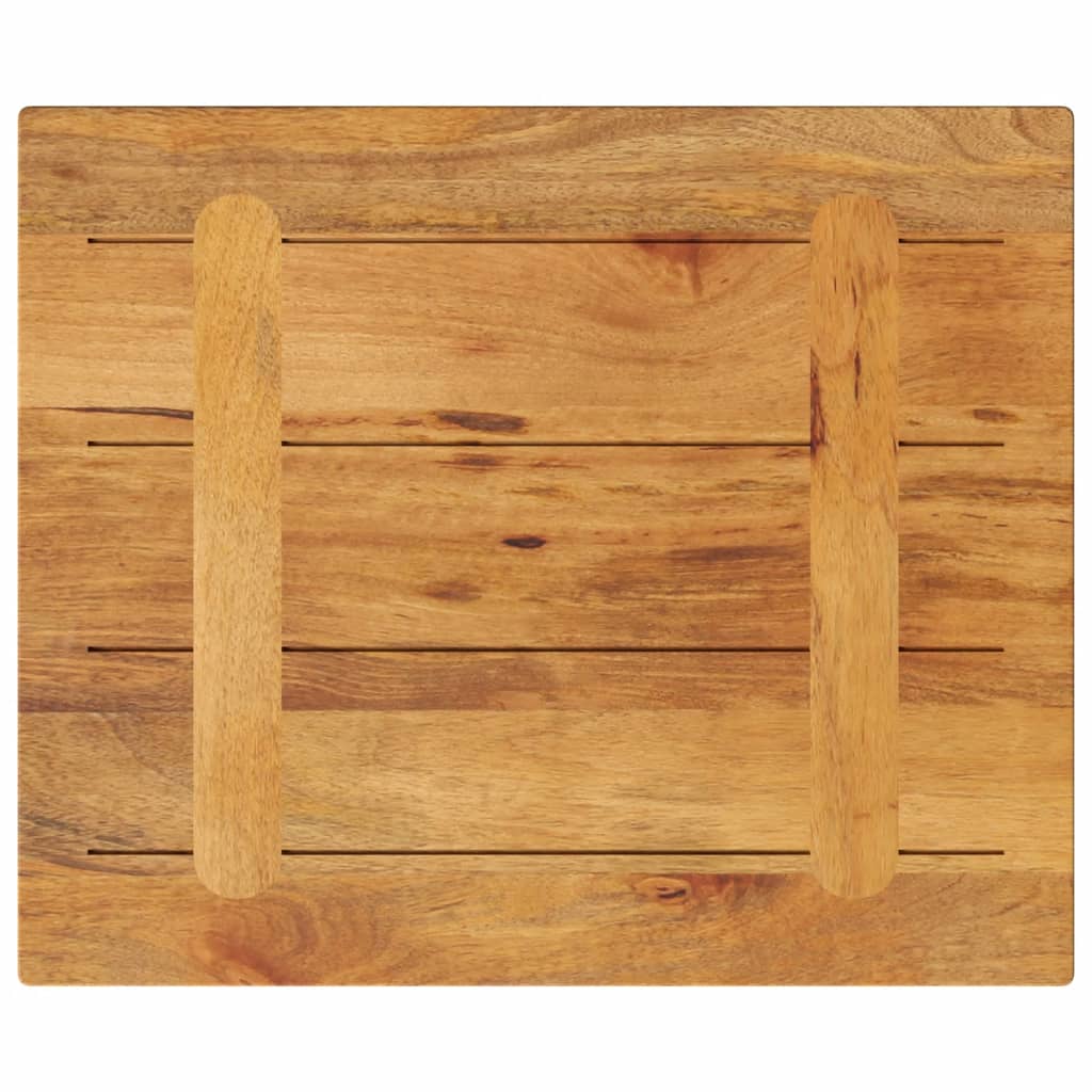 vidaXL Επιφάνεια Τραπεζιού Ορθογώνια 60x50x3,8 εκ. Μασίφ Ξύλο Μάνγκο