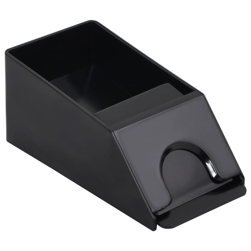 vidaXL Βάση Τραπουλόχαρτων Μαύρη για 2 Τράπουλες