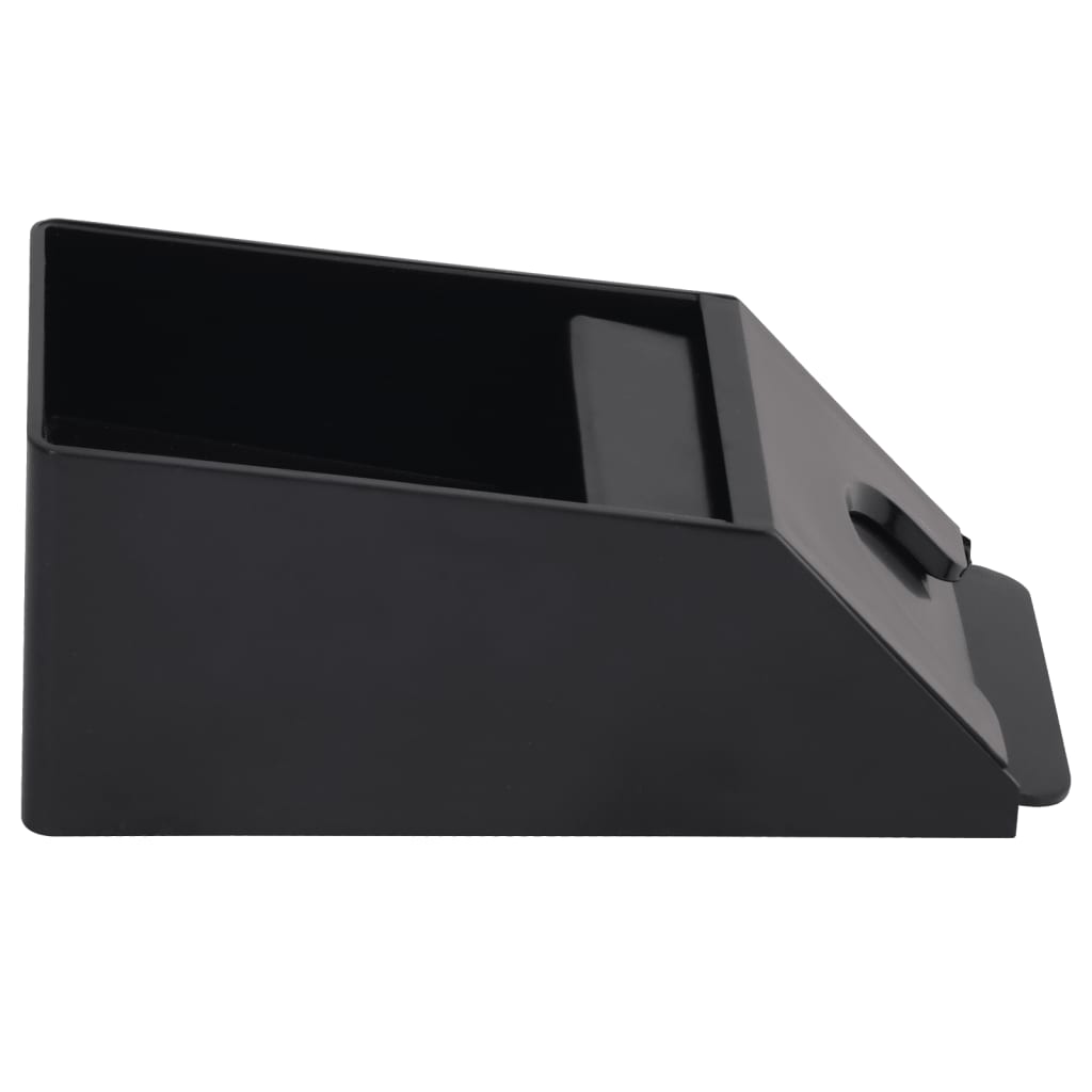 vidaXL Βάση Τραπουλόχαρτων Μαύρη για 2 Τράπουλες