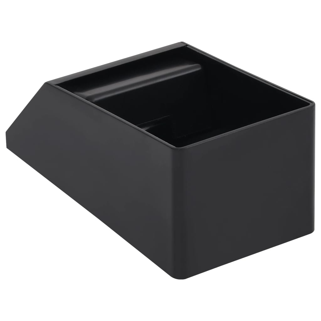 vidaXL Βάση Τραπουλόχαρτων Μαύρη για 2 Τράπουλες