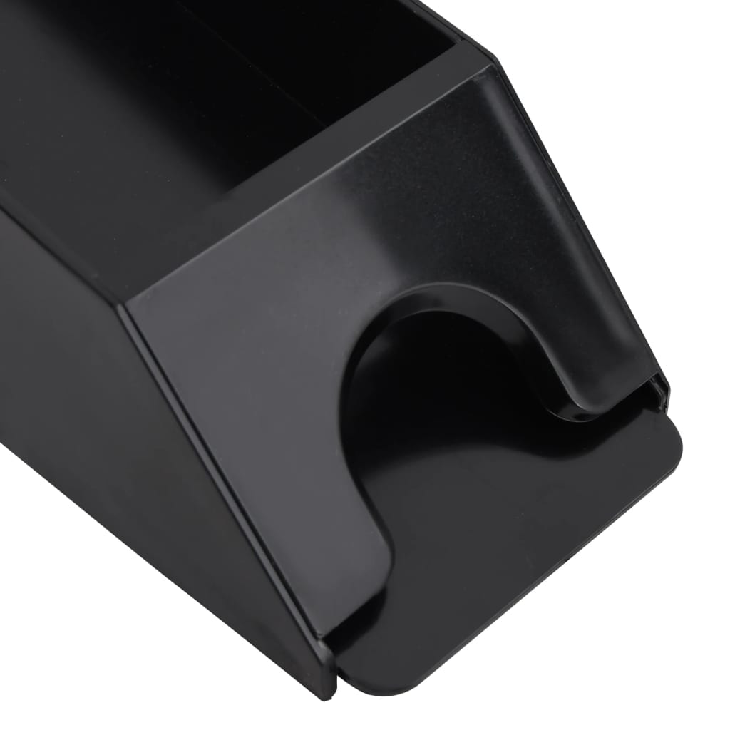 vidaXL Βάση Τραπουλόχαρτων Μαύρη για 2 Τράπουλες