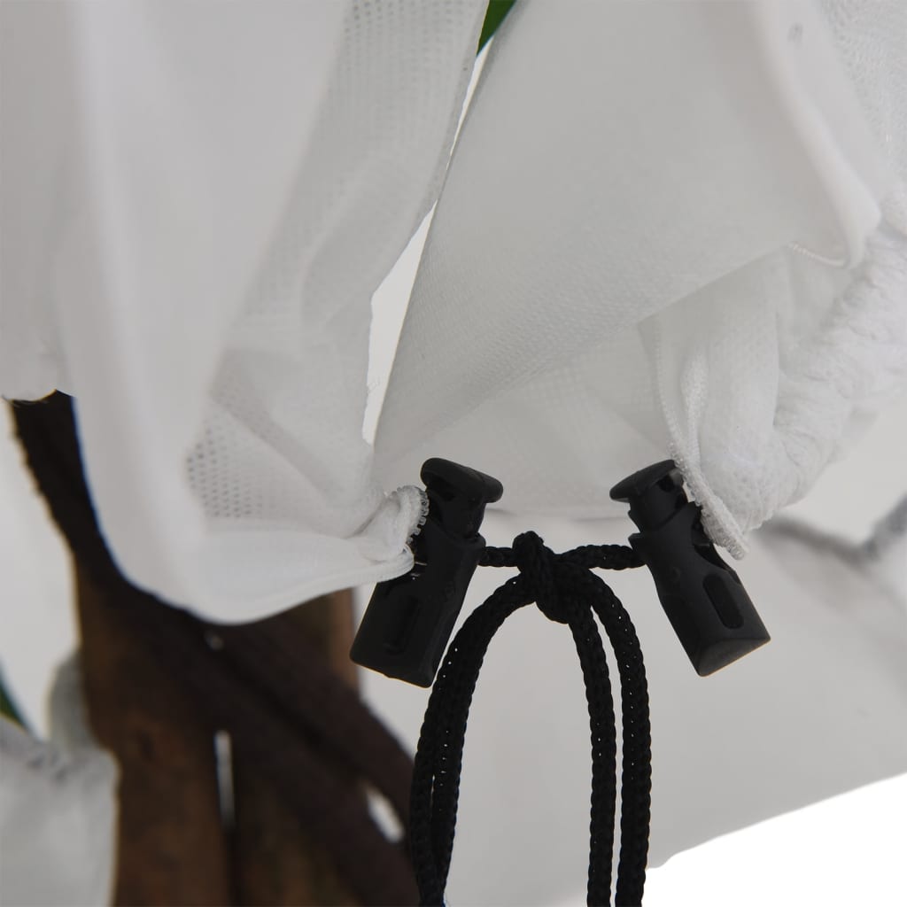 vidaXL Καλύμματα Φυτών Αντιπαγετικά Φερμουάρ 10τεμ. 70γρ/μ² 1,2x1,8 μ.