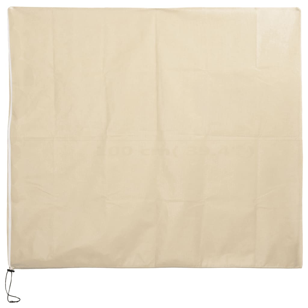 vidaXL Καλύμματα Φυτών Αντιπαγετ. Φερμουάρ 4 τεμ. 70 γρ/μ² 3,93x3,5 μ.