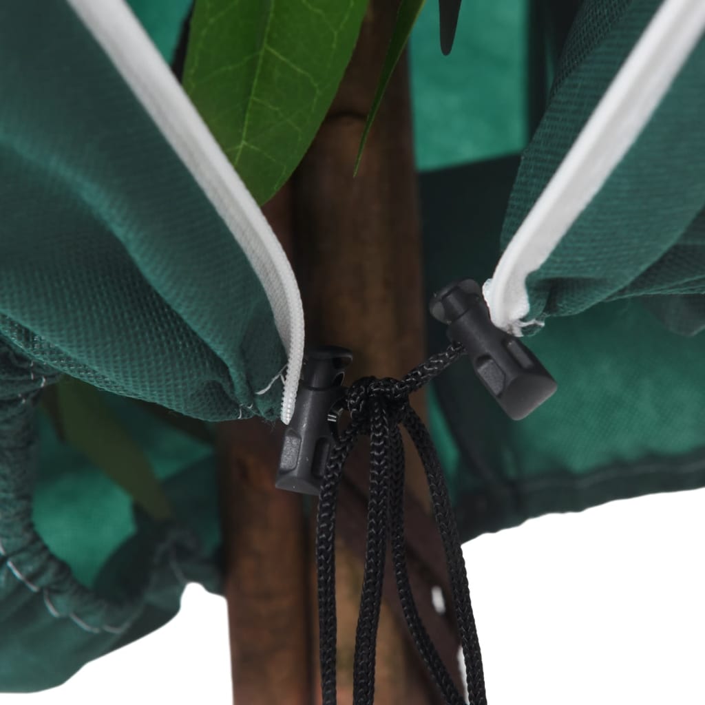 vidaXL Καλύμματα Φυτών Αντιπαγετ. Φερμουάρ 4 τεμ. 70 γρ/μ² 3,93x3,5 μ.