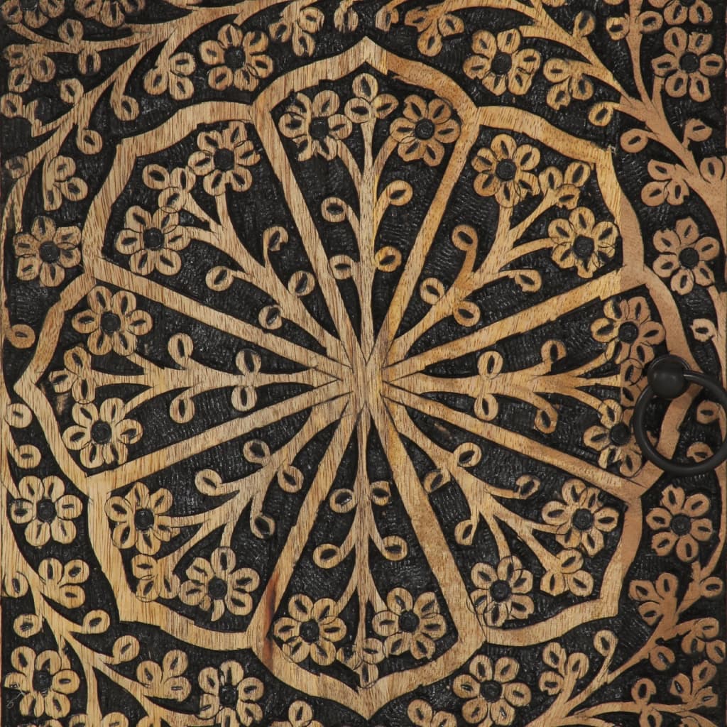 vidaXL Έπιπλο Τηλεόρασης 105 x 33 x 46 εκ. από Μασίφ Ξύλο Μάνγκο