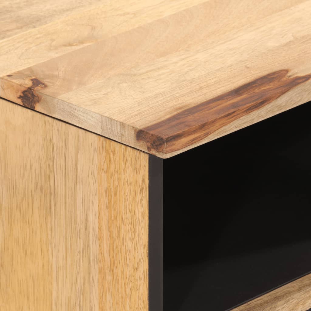 vidaXL Έπιπλο Τηλεόρασης 70 x 33 x 46 εκ. από Μασίφ Ξύλο Μάνγκο