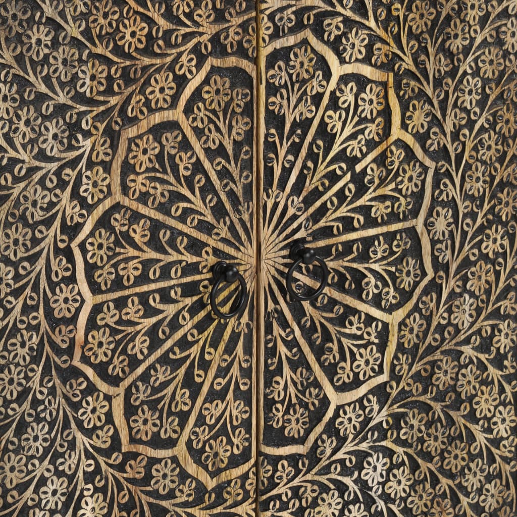 vidaXL Βοηθητικό Ντουλάπι 60 x 33 x 75 εκ. από Μασίφ Ξύλο Μάνγκο