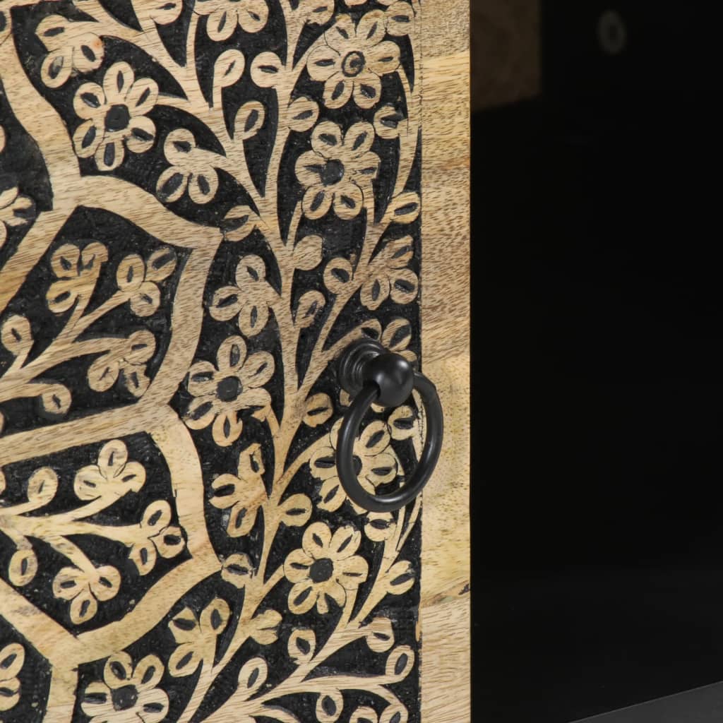 vidaXL Τραπεζάκι Σαλονιού 80 x 50 x 40 εκ. από Μασίφ Ξύλο Μάνγκο