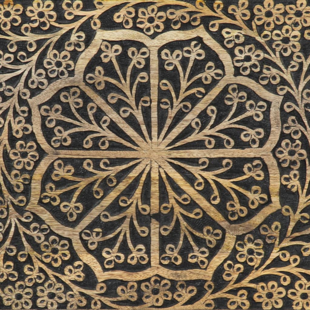 vidaXL Κομοδίνο 50 x 33 x 60 εκ. από Μασίφ Ξύλο Μάνγκο