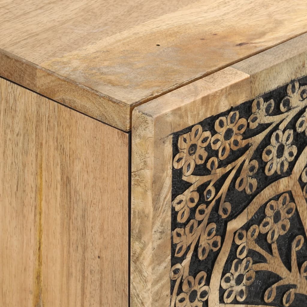 vidaXL Έπιπλο Τηλεόρασης 105 x 33 x 46 εκ. από Μασίφ Ξύλο Μάνγκο