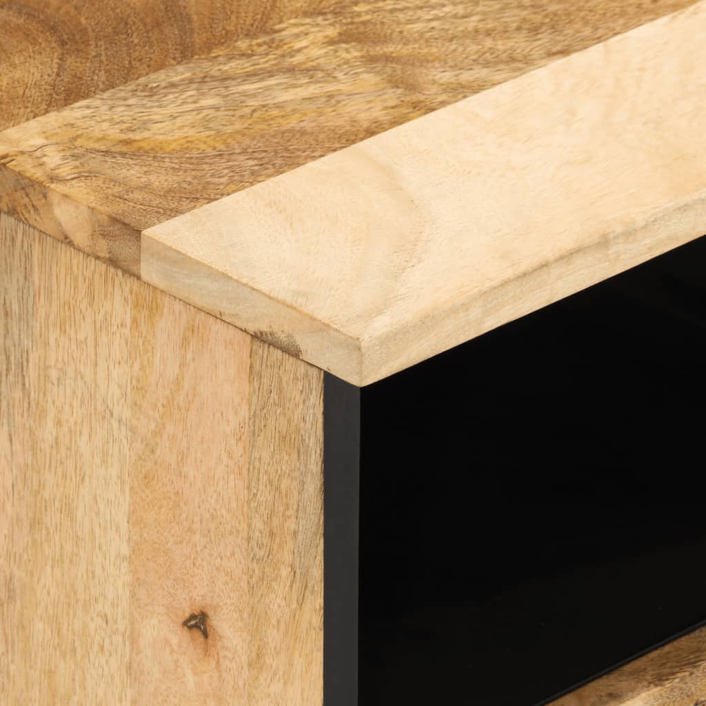 vidaXL Έπιπλο Τηλεόρασης 100 x 33 x 46 εκ. από Μασίφ Ξύλο Μάνγκο