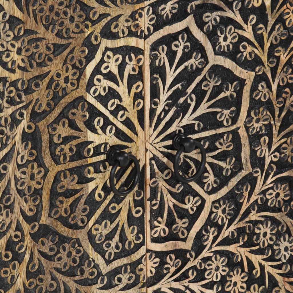 vidaXL Βοηθητικό Ντουλάπι 60 x 33 x 75 εκ. από Μασίφ Ξύλο Μάνγκο