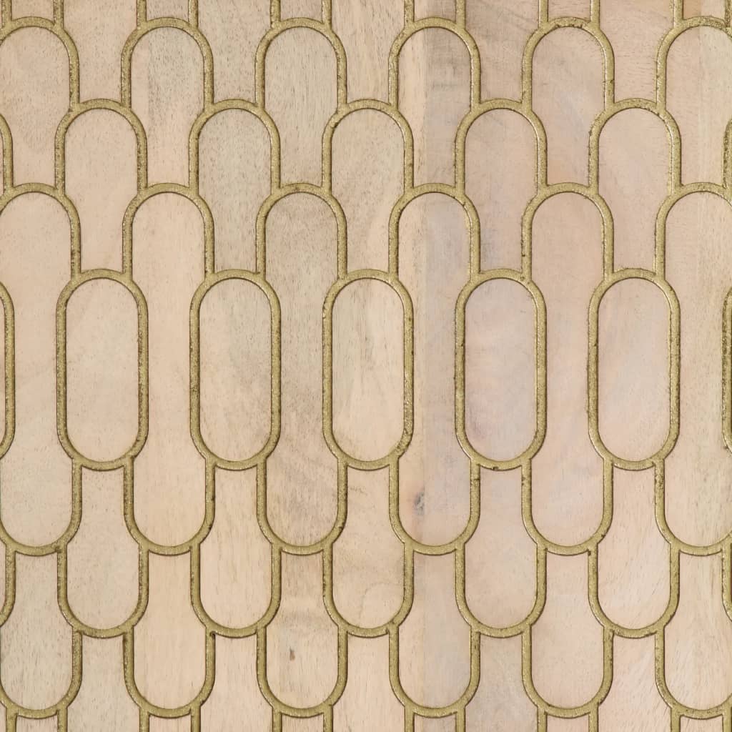 vidaXL Έπιπλο Τηλεόρασης 105 x 33 x 46 εκ. από Μασίφ Ξύλο Μάνγκο