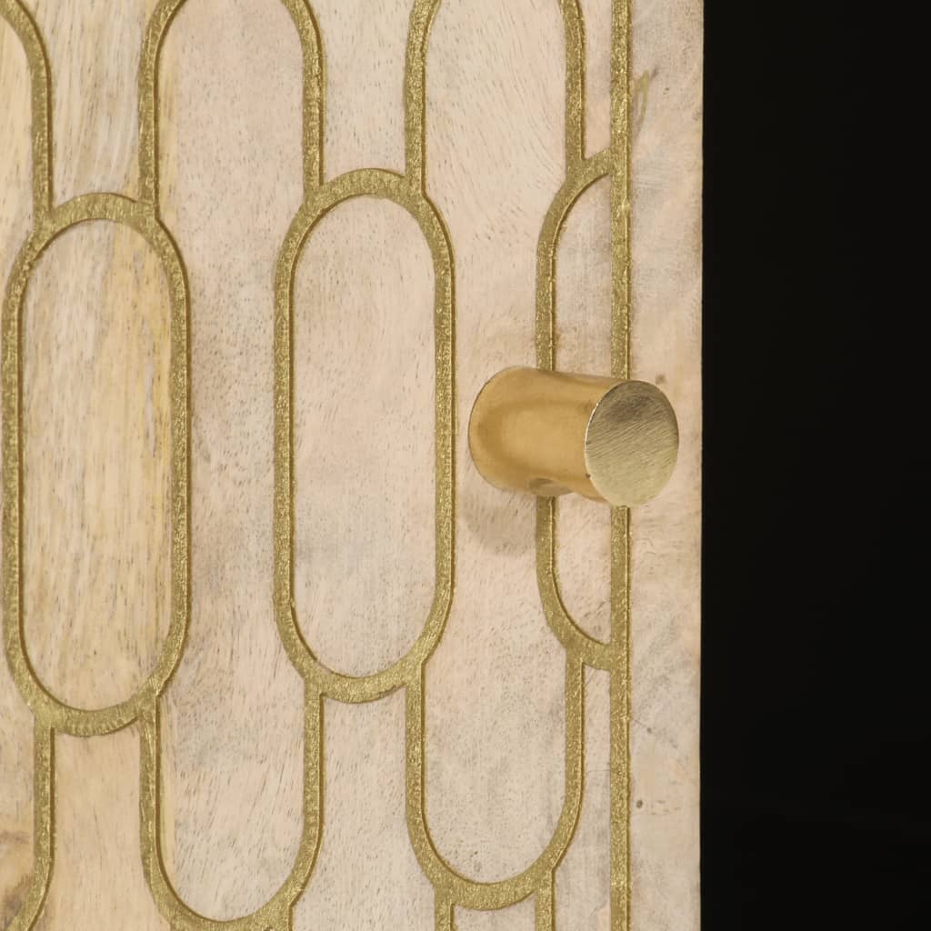 vidaXL Τραπεζάκι Σαλονιού 100 x 54 x 40 εκ. από Μασίφ Ξύλο Μάνγκο