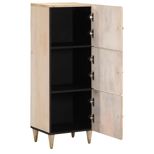 vidaXL Ντουλάπι 40 x 33 x 110 εκ. από Μασίφ Ξύλο Μάνγκο