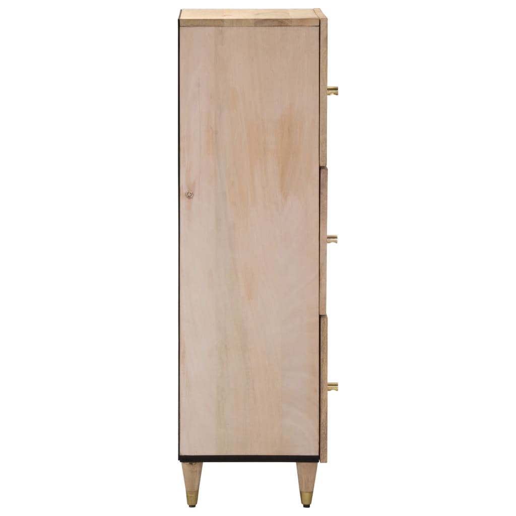 vidaXL Ντουλάπι 40 x 33 x 110 εκ. από Μασίφ Ξύλο Μάνγκο