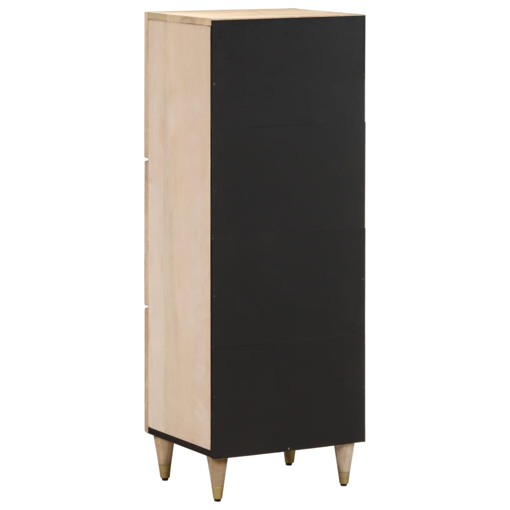 vidaXL Ντουλάπι 40 x 33 x 110 εκ. από Μασίφ Ξύλο Μάνγκο