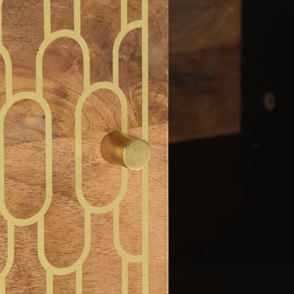 vidaXL Τραπεζάκι Σαλονιού 80 x 50 x 40 εκ. από Μασίφ Ξύλο Μάνγκο