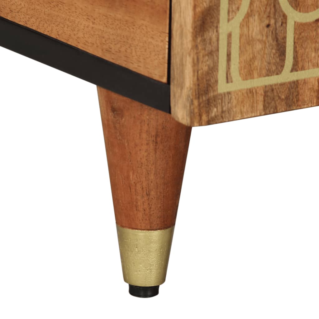 vidaXL Τραπεζάκι Σαλονιού 100 x 54 x 40 εκ. από Μασίφ Ξύλο Μάνγκο