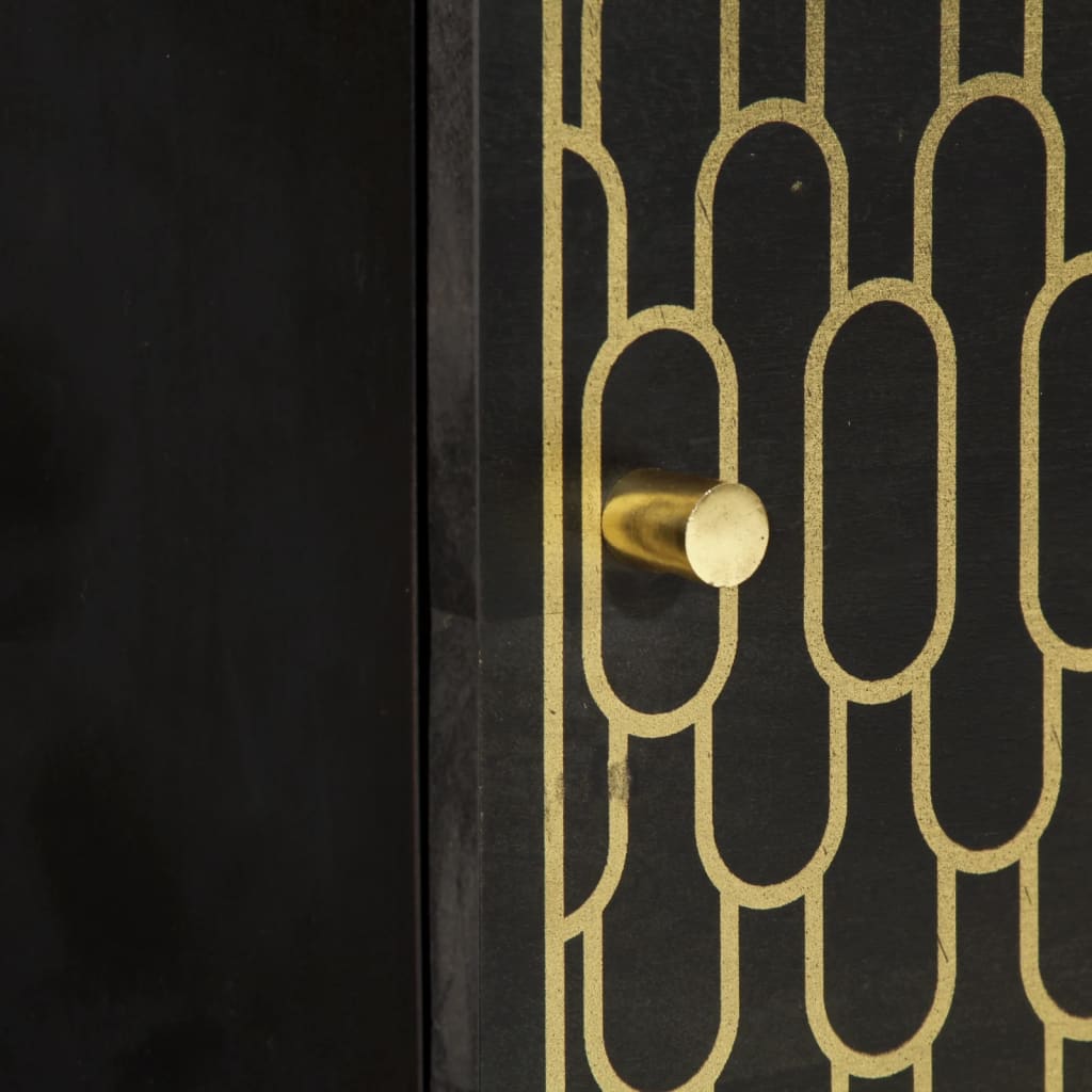 vidaXL Κομοδίνο 40 x 33 x 46 εκ. από Μασίφ Ξύλο Μάνγκο