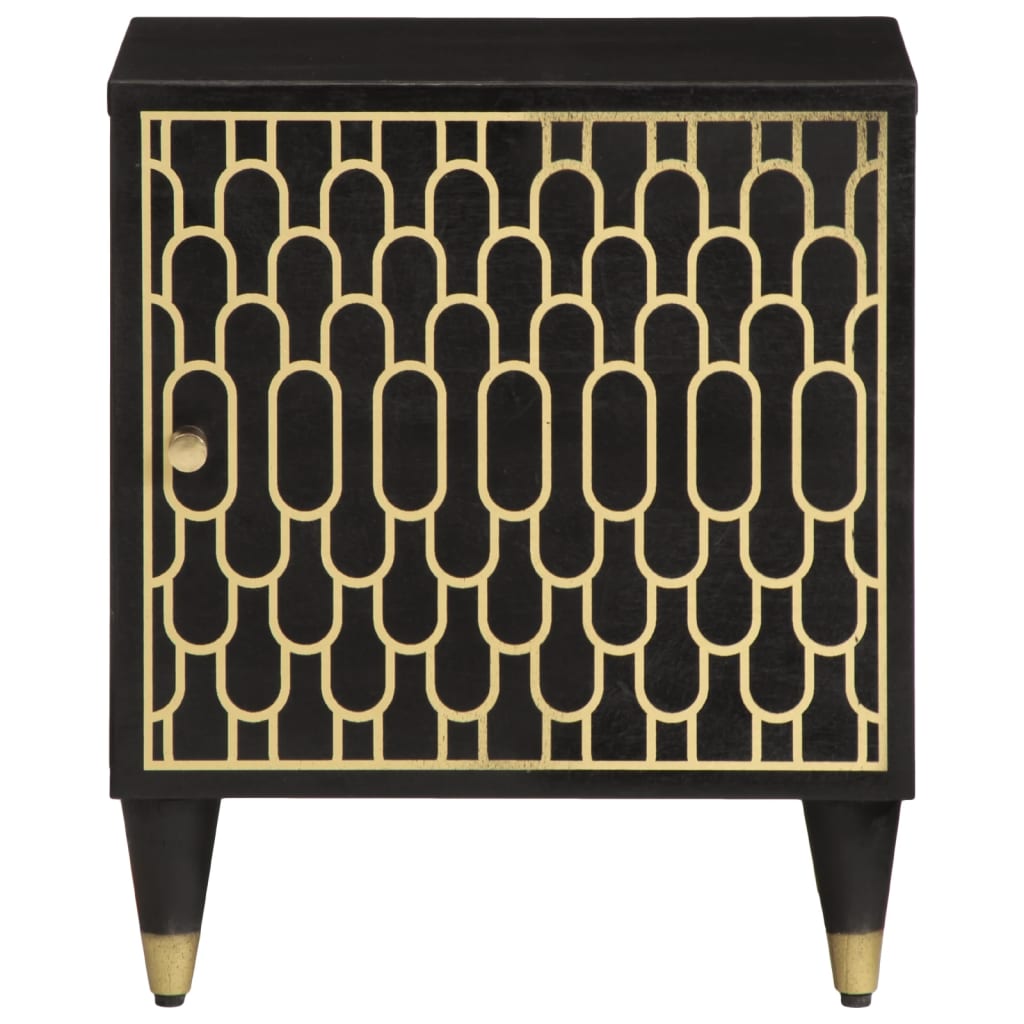 vidaXL Κομοδίνα 2 τεμ. 40 x 33 x 46 εκ. από Μασίφ Ξύλο Μάνγκο