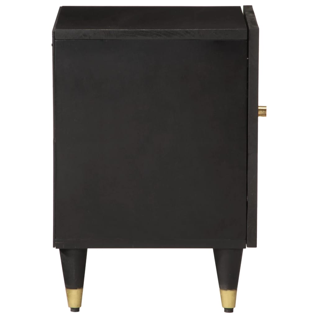 vidaXL Κομοδίνα 2 τεμ. 40 x 33 x 46 εκ. από Μασίφ Ξύλο Μάνγκο