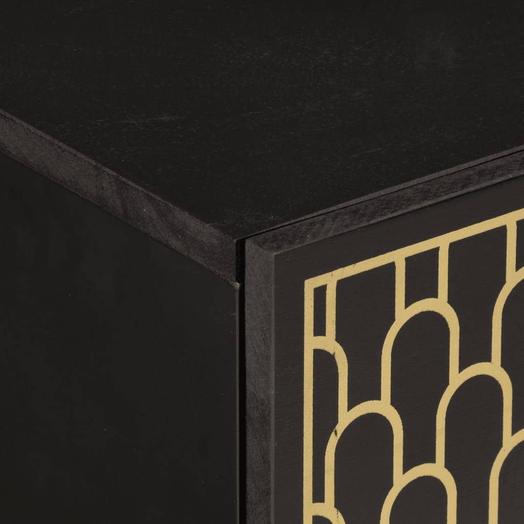 vidaXL Κομοδίνα 2 τεμ. 40 x 33 x 46 εκ. από Μασίφ Ξύλο Μάνγκο