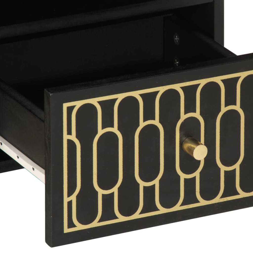 vidaXL Έπιπλο Τηλεόρασης 70 x 33 x 46 εκ. από Μασίφ Ξύλο Μάνγκο