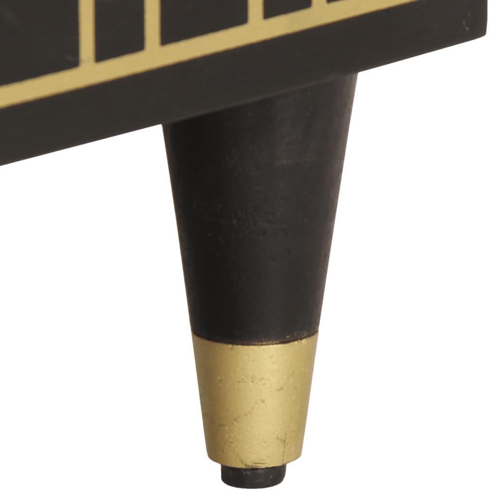 vidaXL Βοηθητικό Ντουλάπι 60 x 33 x 75 εκ. από Μασίφ Ξύλο Μάνγκο