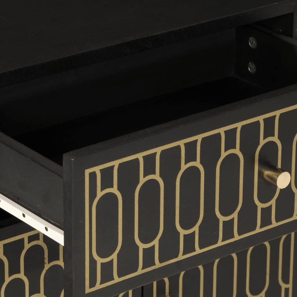 vidaXL Κομοδίνο 50 x 33 x 60 εκ. από Μασίφ Ξύλο Μάνγκο