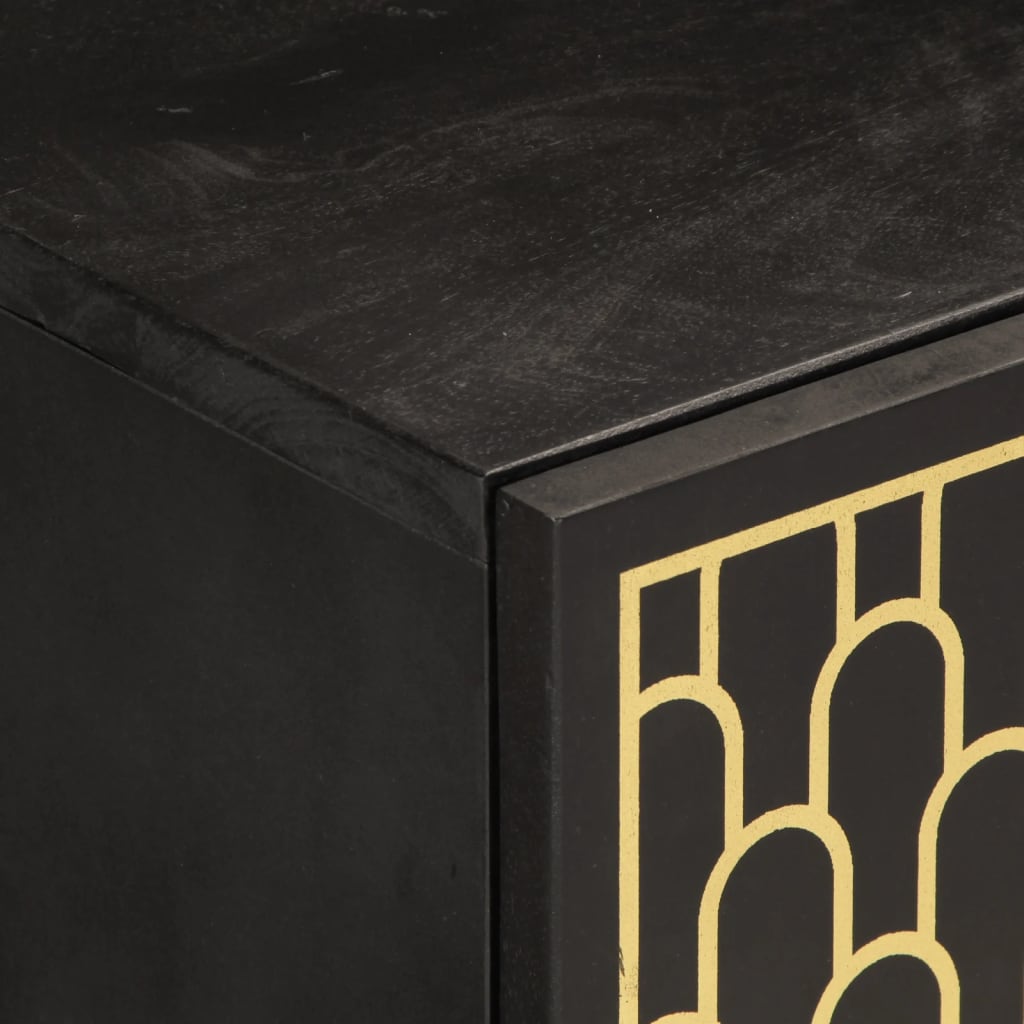 vidaXL Έπιπλο Τηλεόρασης 80x31,5x46 εκ. από Μασίφ Ξύλο Μάνγκο