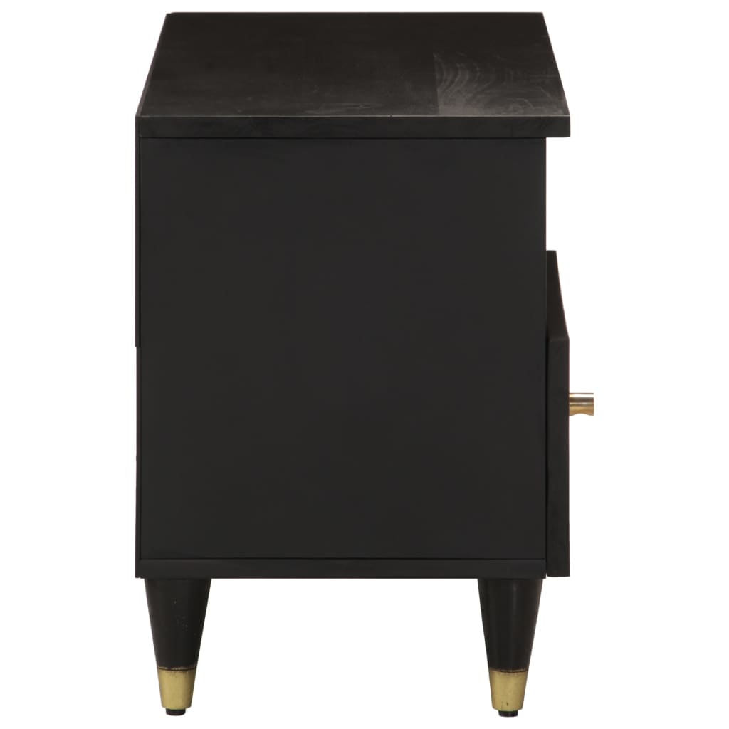 vidaXL Έπιπλο Τηλεόρασης 80 x 33 x 46 εκ. από Μασίφ Ξύλο Μάνγκο