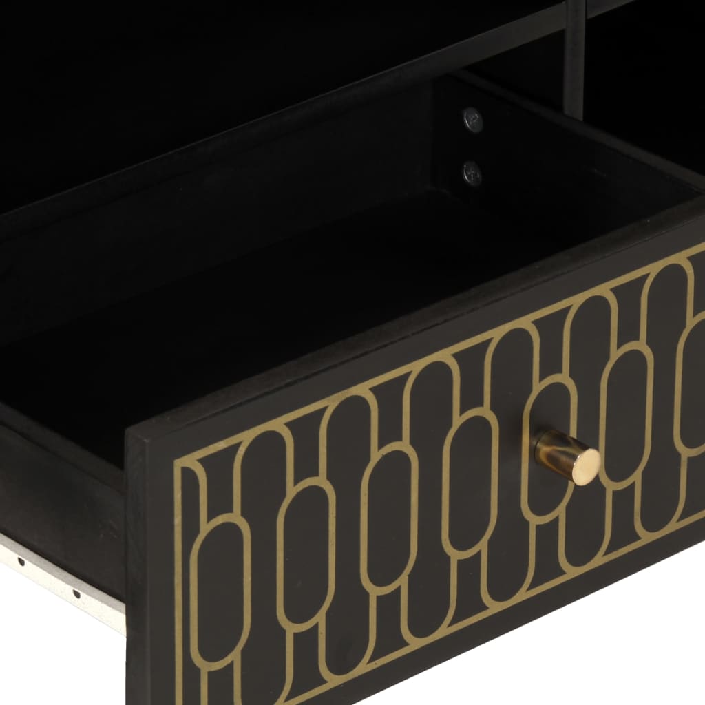 vidaXL Έπιπλο Τηλεόρασης 80 x 33 x 46 εκ. από Μασίφ Ξύλο Μάνγκο