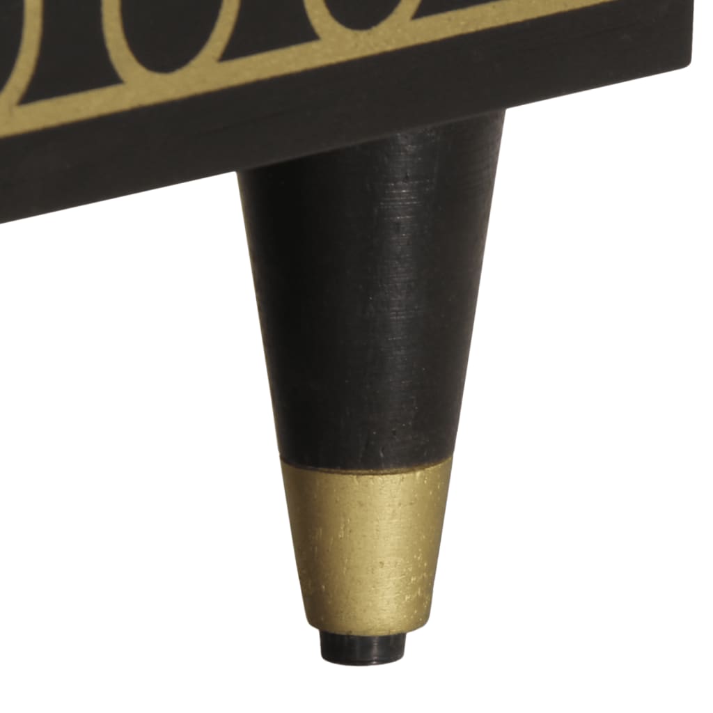 vidaXL Έπιπλο Τηλεόρασης 100 x 33 x 46 εκ. από Μασίφ Ξύλο Μάνγκο