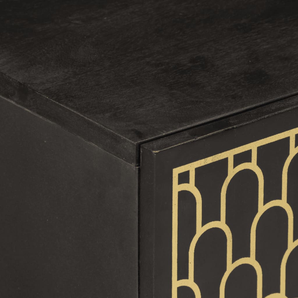 vidaXL Ντουλάπι Μπάνιου 62 x 33 x 58 εκ. από Μασίφ Ξύλο Μάνγκο