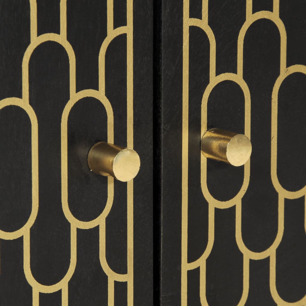 vidaXL Ντουλάπι Μπάνιου 62 x 33 x 58 εκ. από Μασίφ Ξύλο Μάνγκο