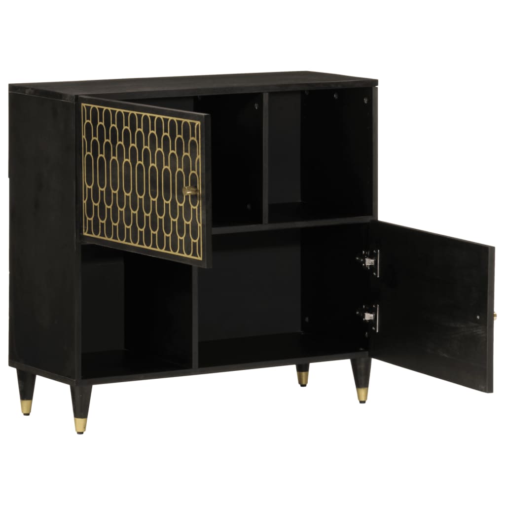 vidaXL Βοηθητικό Ντουλάπι 80 x 33 x 75 εκ. από Μασίφ Ξύλο Μάνγκο