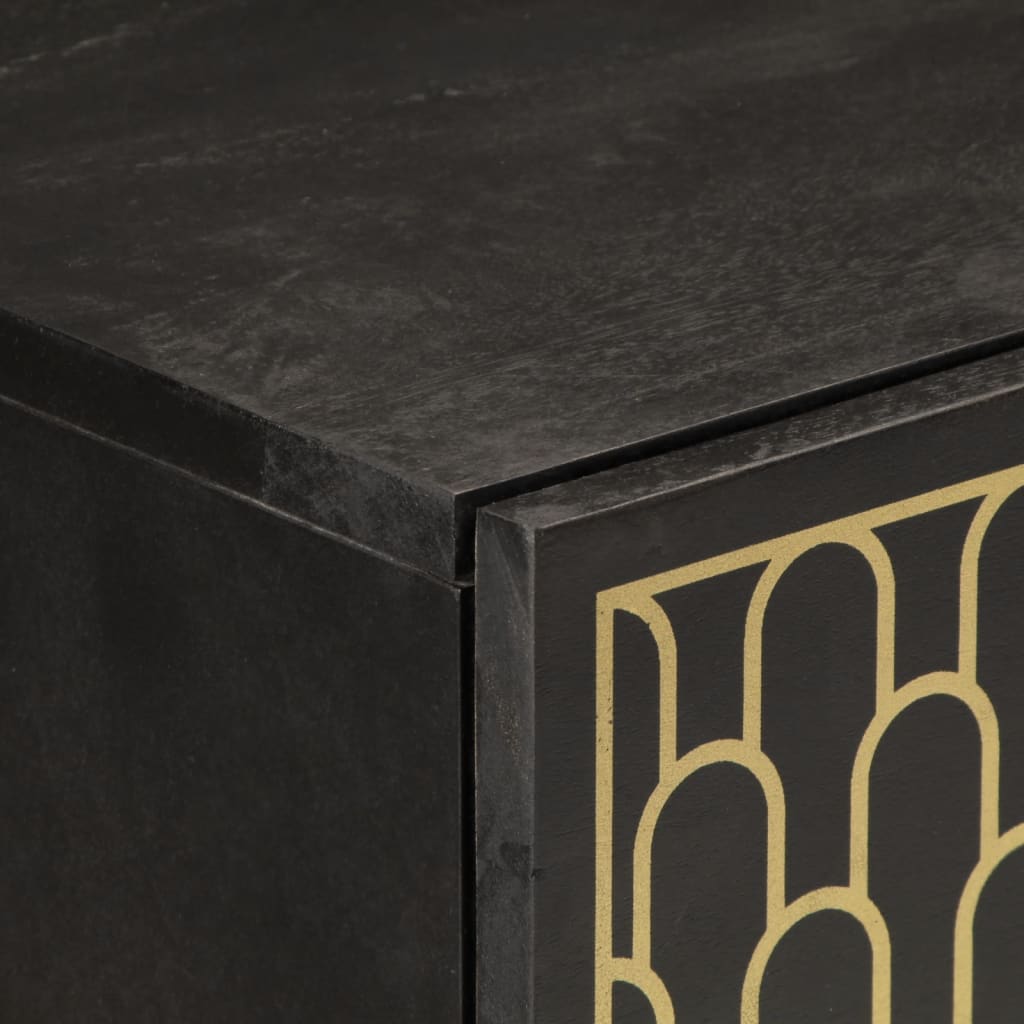 vidaXL Βοηθητικό Ντουλάπι 80 x 33 x 75 εκ. από Μασίφ Ξύλο Μάνγκο