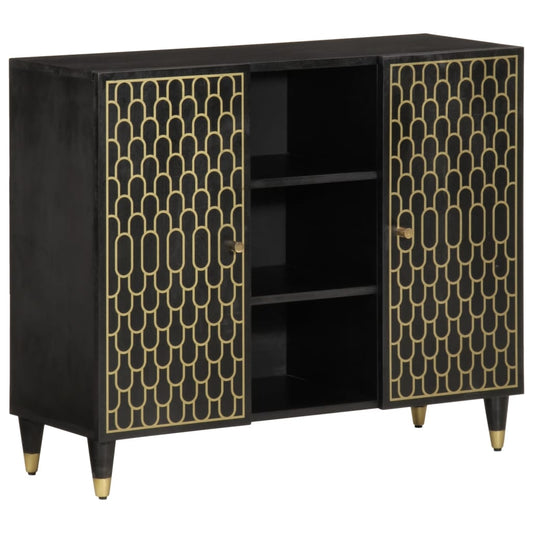 vidaXL Βοηθητικό Ντουλάπι 90 x 33 x 75 εκ. από Μασίφ Ξύλο Μάνγκο