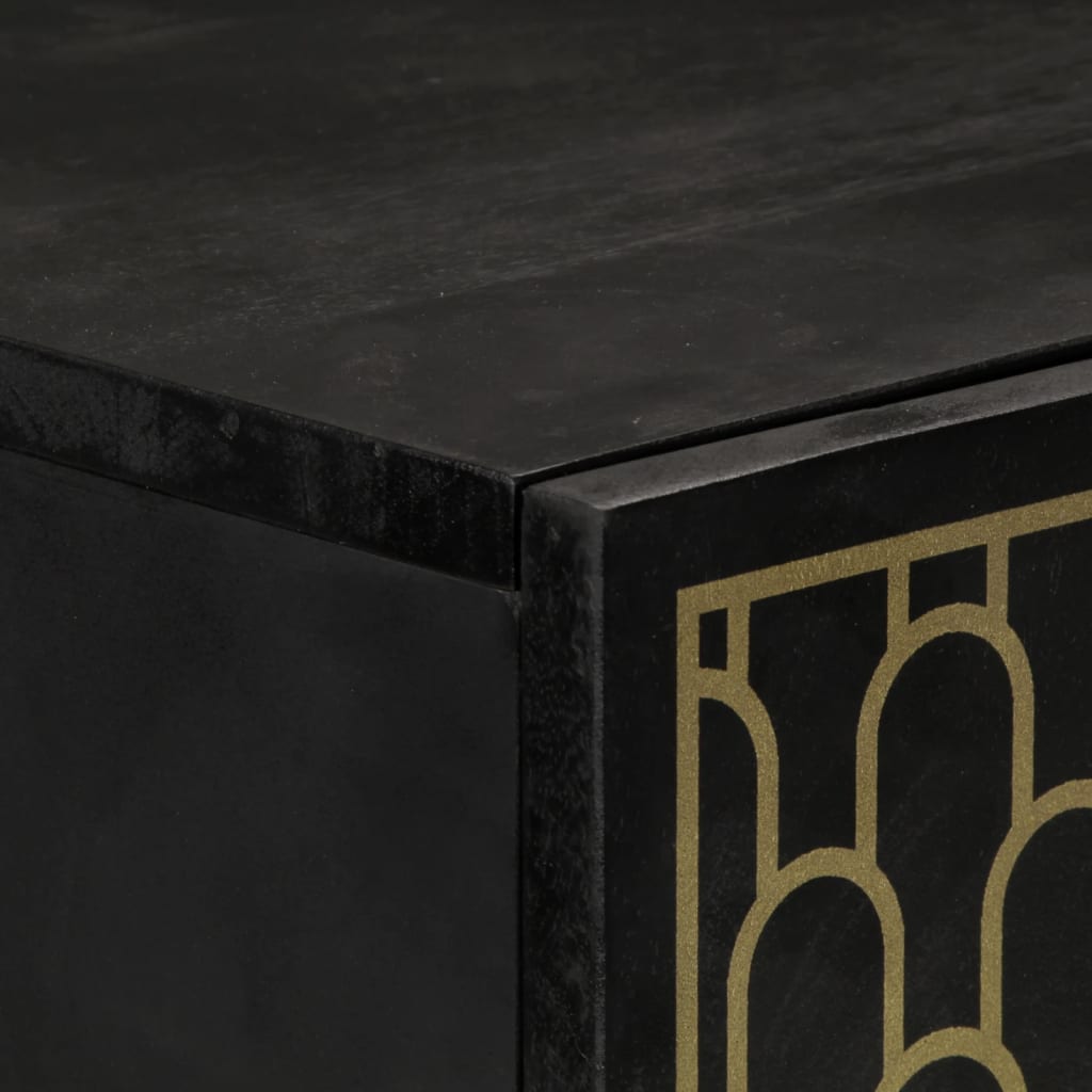 vidaXL Ντουλάπι 40 x 33 x 110 εκ. από Μασίφ Ξύλο Μάνγκο