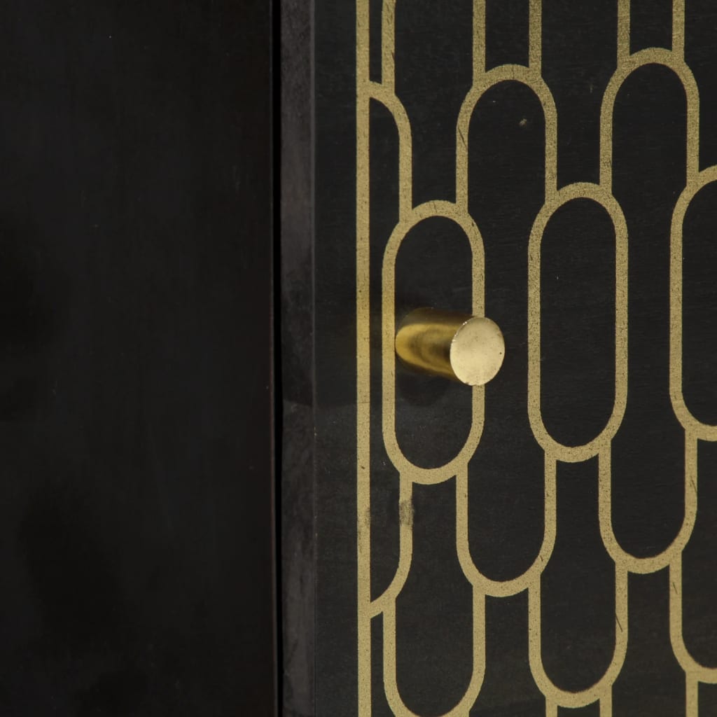 vidaXL Ντουλάπι 40 x 33 x 110 εκ. από Μασίφ Ξύλο Μάνγκο