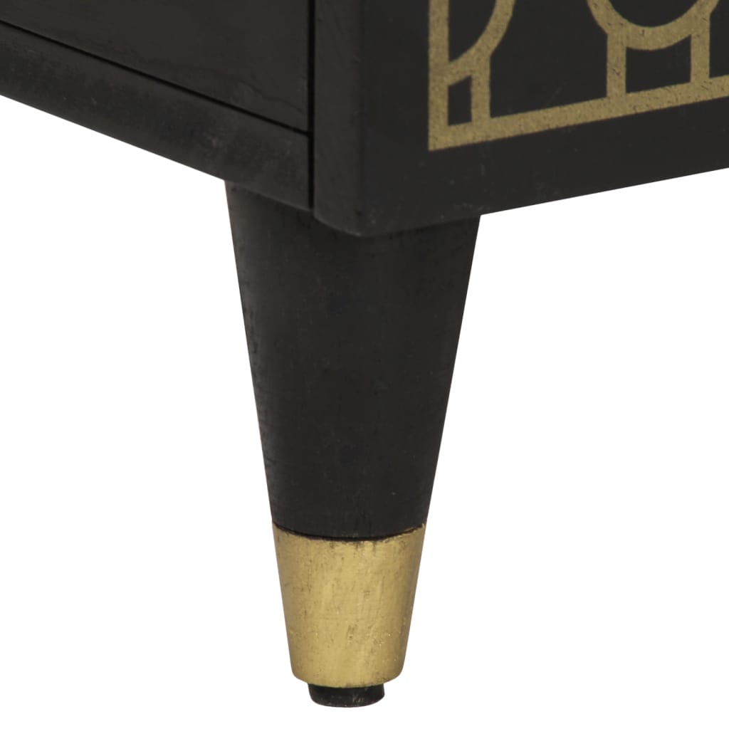 vidaXL Ντουλάπι 40 x 33 x 110 εκ. από Μασίφ Ξύλο Μάνγκο