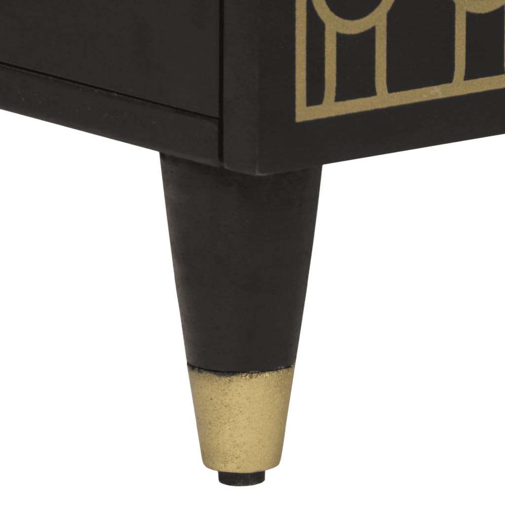 vidaXL Ντουλάπι 60 x 33 x 100 εκ. από Μασίφ Ξύλο Μάνγκο