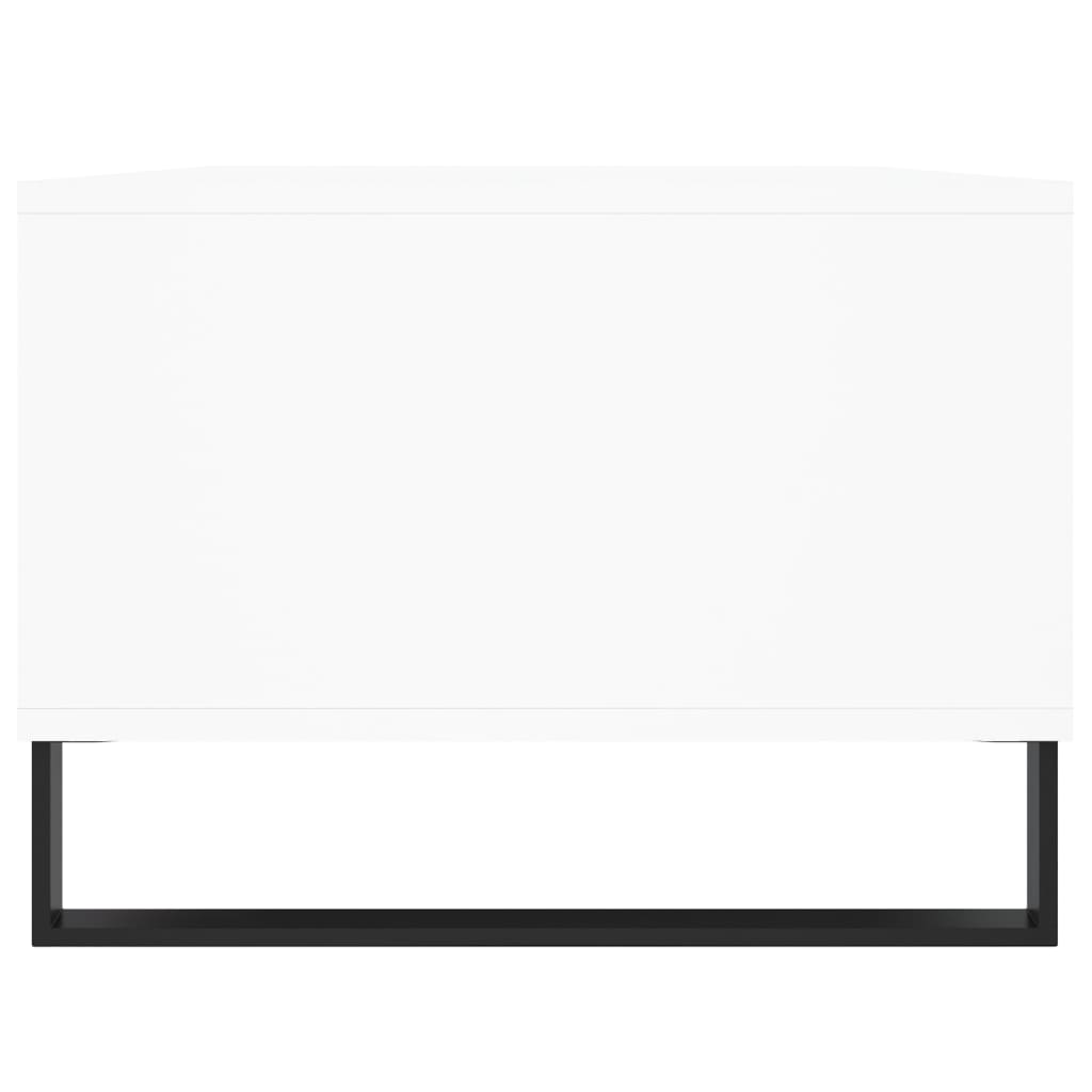 vidaXL Τραπεζάκι Σαλονιού Λευκό 90 x 50 x 36,5 εκ. Επεξεργασμένο Ξύλο