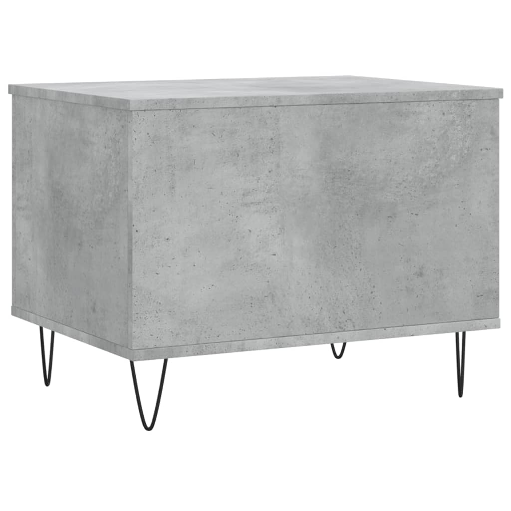 vidaXL Τραπεζάκι Σαλονιού Γκρι Σκυρ. 60x44,5x45 εκ. Επεξεργ. Ξύλο