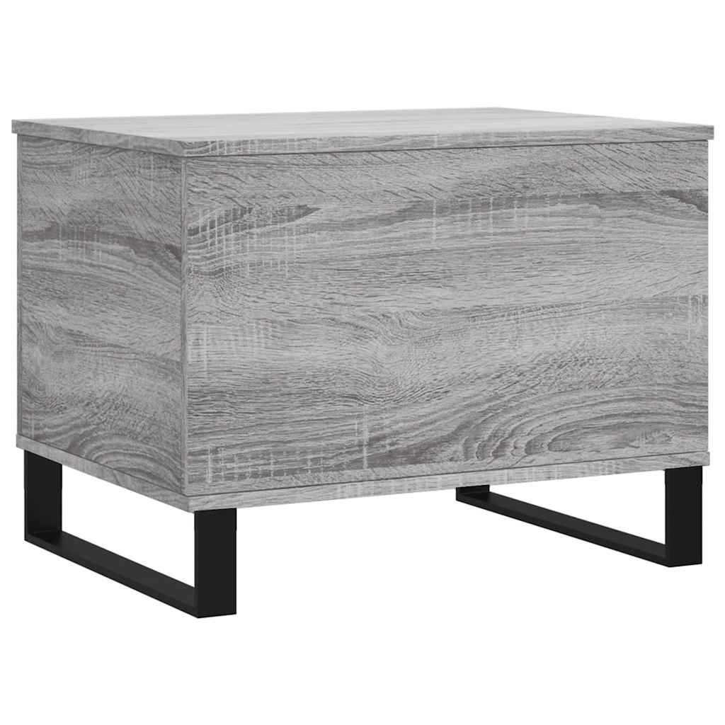 vidaXL Τραπεζάκι Σαλονιού Γκρι Sonoma 60x44,5x45εκ. Επεξεργασμένο Ξύλο