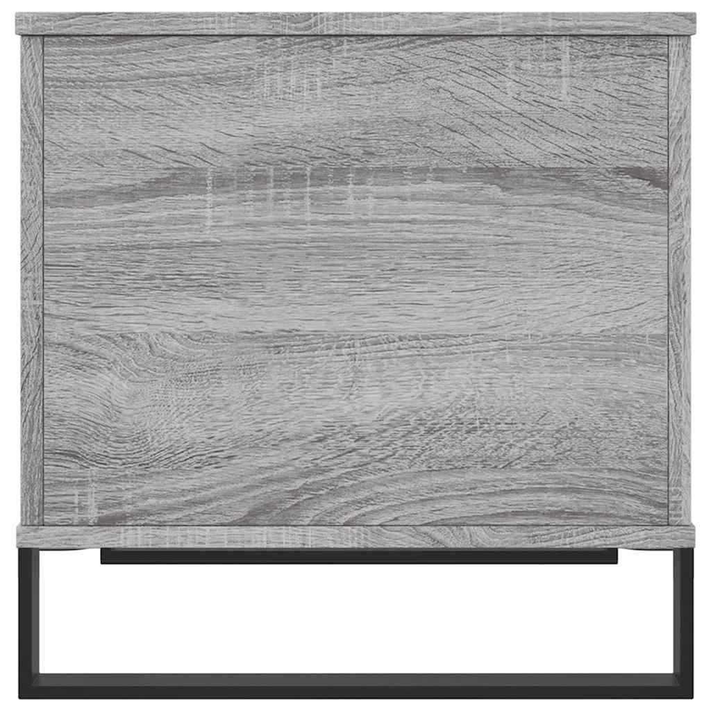 vidaXL Τραπεζάκι Σαλονιού Γκρι Sonoma 60x44,5x45εκ. Επεξεργασμένο Ξύλο