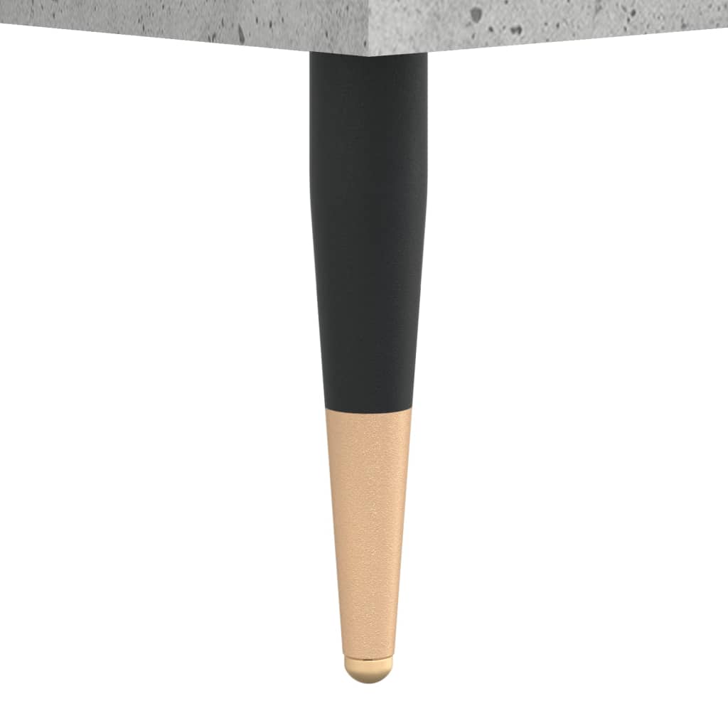 vidaXL Τραπεζάκι Σαλονιού Γκρι Σκυροδ. 90x44,5x45 εκ. Επεξεργ. Ξύλο