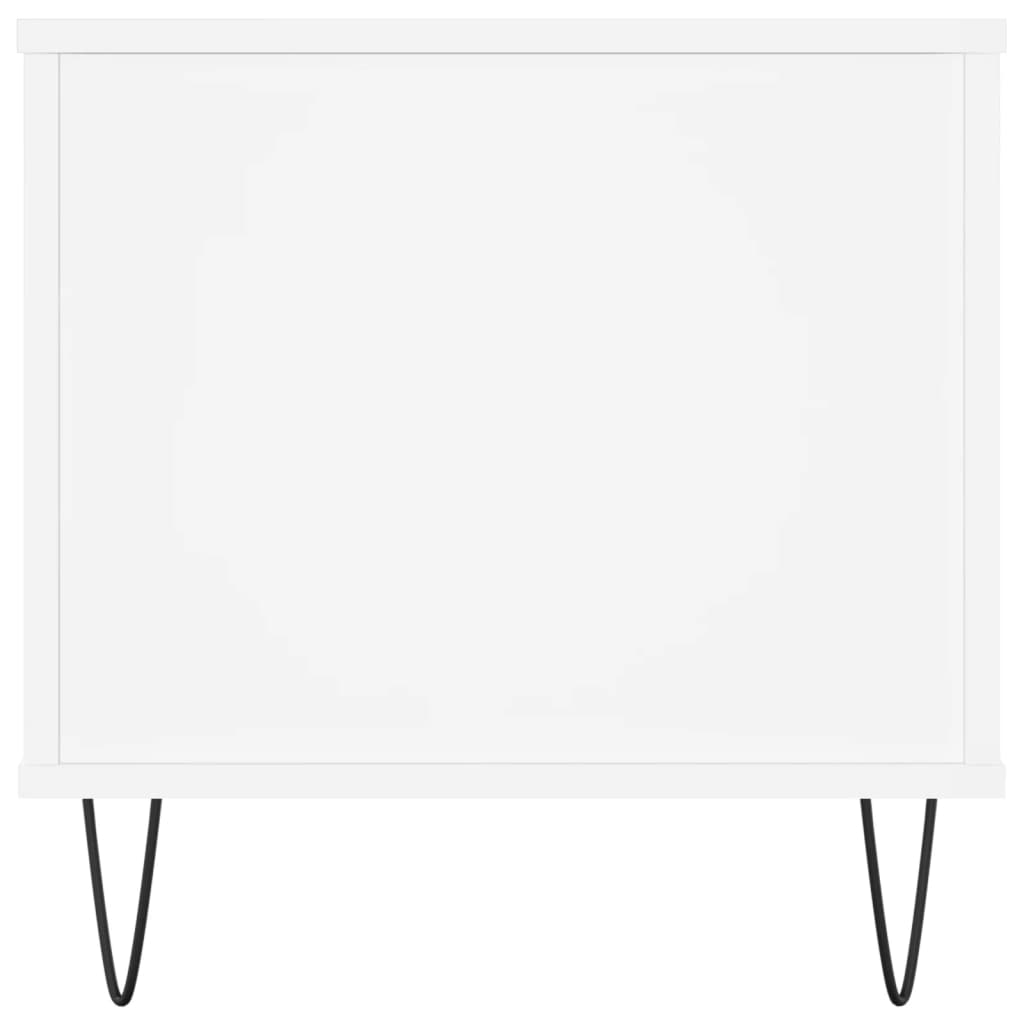 vidaXL Τραπεζάκι Σαλονιού Λευκό 90x44,5x45 εκ. από Επεξεργασμένο Ξύλο