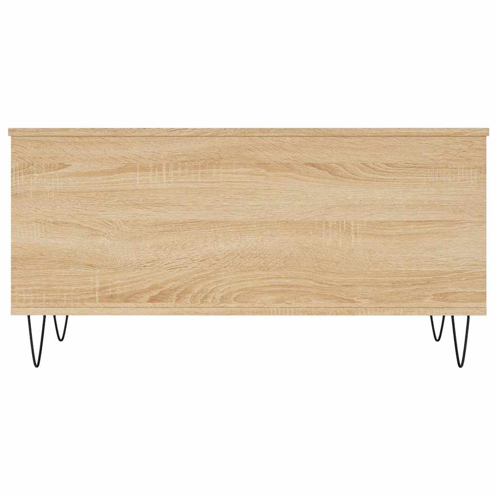 vidaXL Τραπεζάκι Σαλονιού Sonoma Δρυς 90x44,5x45εκ. Επεξεργασμένο Ξύλο
